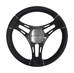 Руль для лодки Gussi VERONA диаметр 350 мм, алюминиевые спицы   