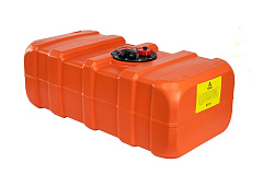 Бак топливный CAN-SB (Италия) для лодки стационарный, объем 70 литров, размер 800х400х280 мм   