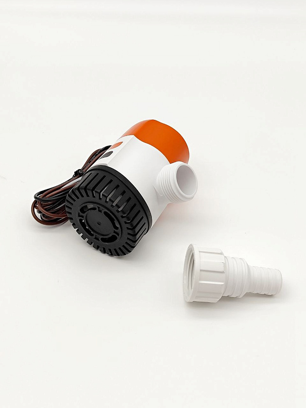 Автоматическая трюмная помпа SeaFlo 12 вольт, 800GPH (3000 л/час) для лодки /катера / яхты водооткачивающая, насос водяной трюмный электрический 12 В осушительный для откачки воды на судне