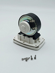 Сигнал звуковой Marco Smile SM1 (Италия) электрический 12В (вольт), врезной горн для лодки, катера, яхты, судна, сигнальный горн ревун 12V клаксон гудок сирена   