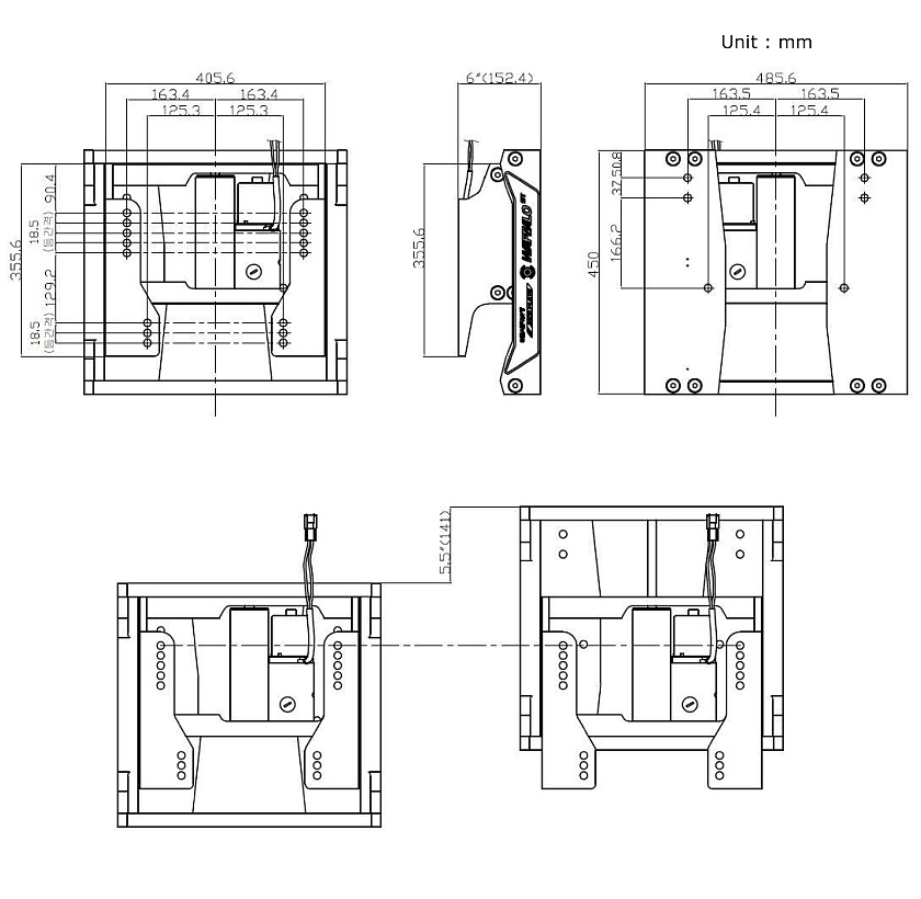 Подъемник Sea First Waffalo SJP-ST06-100 для лодочного мотора до 350 л.с. лифт гидравлический вертикальный