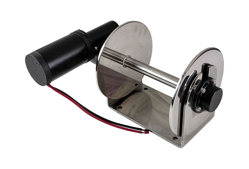 Лебедка якорная South Pacific DW700 барабанная 12В, для лодок длиной до 6 м (15-20 футов)