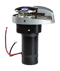 Якорная лебедка вертикальная South Pacific PRO VA600 электрическая 12В, алюминиевый корпус   