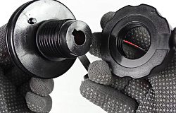 Выключатель массы ААА (Тайвань) для 1 аккумуляторной батареи 12 / 24 В, 2-х позиционный OFF-ON (1 АКБ) 280А (механический поворотный размыкатель ключ массы аккумулятора)   