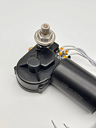 Электропривод стеклоочистителя Marine Rocket, 12 В (1 дюйм) угол 45-110 градусов, электрический мотор привода стеклоочистителя (дворников) для лодки, катера, яхты и др. техники   