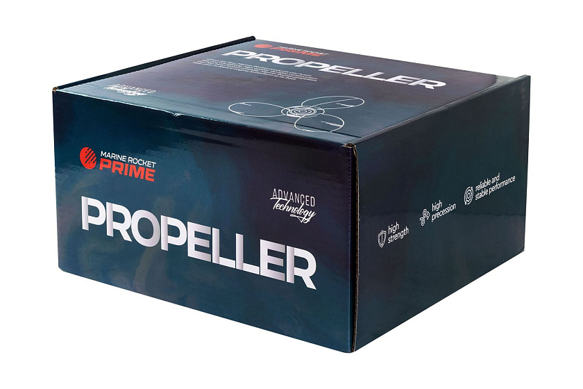 Для лодочного мотора Yamaha 60 - 140 л.с. гребной винт Marine Rocket серии Prime, 17 шаг, 3x13-1/4x17, алюминиевый 15 шлицов