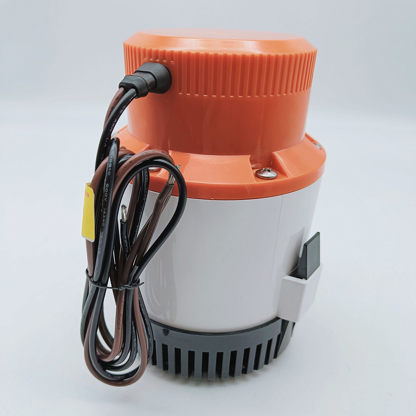 Осушительная помпа SeaFlo 12 вольт, 3000GPH (11355 л/час, высота 5 м), для лодки (насос 12 В осушительный для откачки воды на судне / помпа водооткачивающая трюмная)