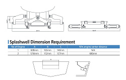 Гидравлическое рулевое управление Sea First MO-700H 37 см³ для лодочного мотора 200-400 л.с.   