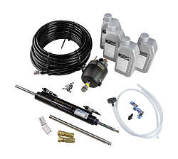 Гидравлическое рулевое управление Sea First MS250S-B (без Power Assist) для стационарного лодочного мотора до 150 л.с.   