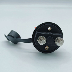 Выключатель массы SeaFlo со съемным ключом, для аккумуляторной батареи (АКБ), 125А, 12 / 24 В (поворотный размыкатель OFF / ON ключ массы аккумулятора для лодки, автомобиля и др. техники)   