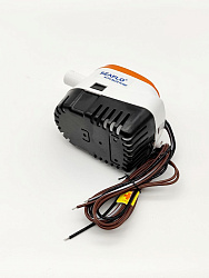 Автоматическая осушительная помпа SeaFlo 12 вольт, 600GPH (2271 л/час), для лодки (насос 12 В осушительный для откачки воды на судне / помпа водооткачивающая трюмная)   