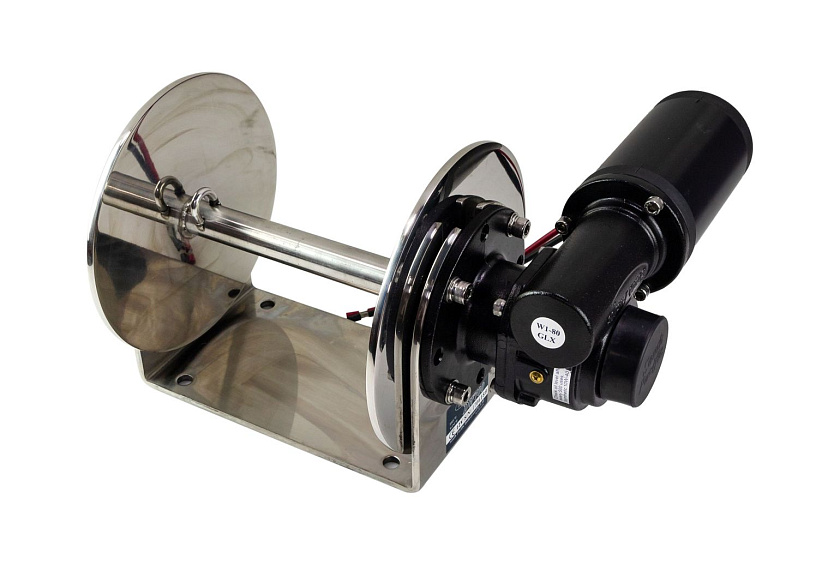 Лебедка якорная South Pacific DW700 барабанная 12В, для лодок длиной до 6 м (15-20 футов)