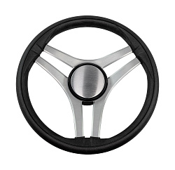 Руль для лодки Gussi MOLINARA диаметр 350 мм, алюминиевые спицы   