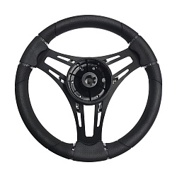 Руль для лодки Gussi VERONA диаметр 350 мм, алюминиевые спицы   