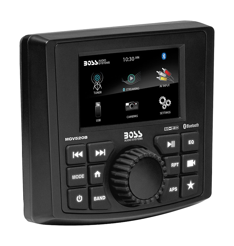 Морская магнитола BOSS Audio MGV520B (влагозащита IPX6)