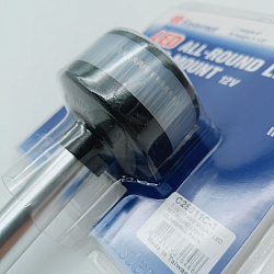 Светодиодный топовый огонь Easterner 12 В LED клотиковый на стойке 190 мм для лодки, катера, судна (круговой, стояночный, якорный) влагозащищенный   