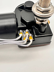 Электропривод стеклоочистителя Marine Rocket, 12 В (2 дюйма) угол 45-110 градусов, электрический мотор привода стеклоочистителя (дворников) для лодки, катера, яхты и др. техники   