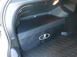 Авто сумка органайзер в багажник для автомобиля LADA Granta лифтбек (комплект 2 шт.)   