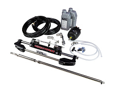 Гидравлическое рулевое управление Sea First MO-700НT 25 см³ для 2-х лодочных моторов общей мощностью до 700 л.с.   