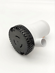 Осушительная помпа SeaFlo 12 вольт, 1500GPH (5677,5 л/час, высота 3,5 м), для лодки (насос 12 В осушительный для откачки воды на судне / помпа водооткачивающая трюмная)   