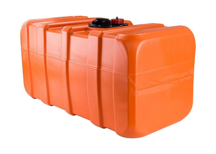 Бак топливный CAN-SB (Италия) для лодки стационарный, объем 102 литра, размер 800х400х400 мм