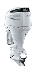 Лодочный мотор 4-х тактный Suzuki DF300APX, мощность 300 л.с., цвет белый   