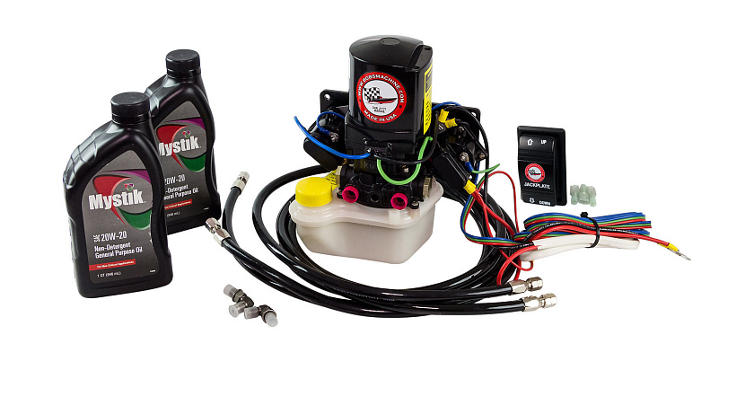 Подъемник Bob's Machine Standard для лодочного мотора 50-300 л.с. лифт гидравлический вертикальный, вынос 200 мм