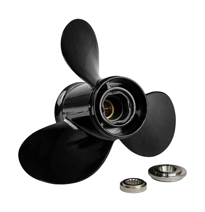 Для лодочного мотора Yamaha 60 - 140 л.с. гребной винт Marine Rocket серии Prime, 21 шаг, 3x13-1/4x21, алюминиевый 15 шлицов