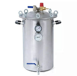 Автоклав домашний для консервирования Fansel 2, 20 литров, 2 в 1   